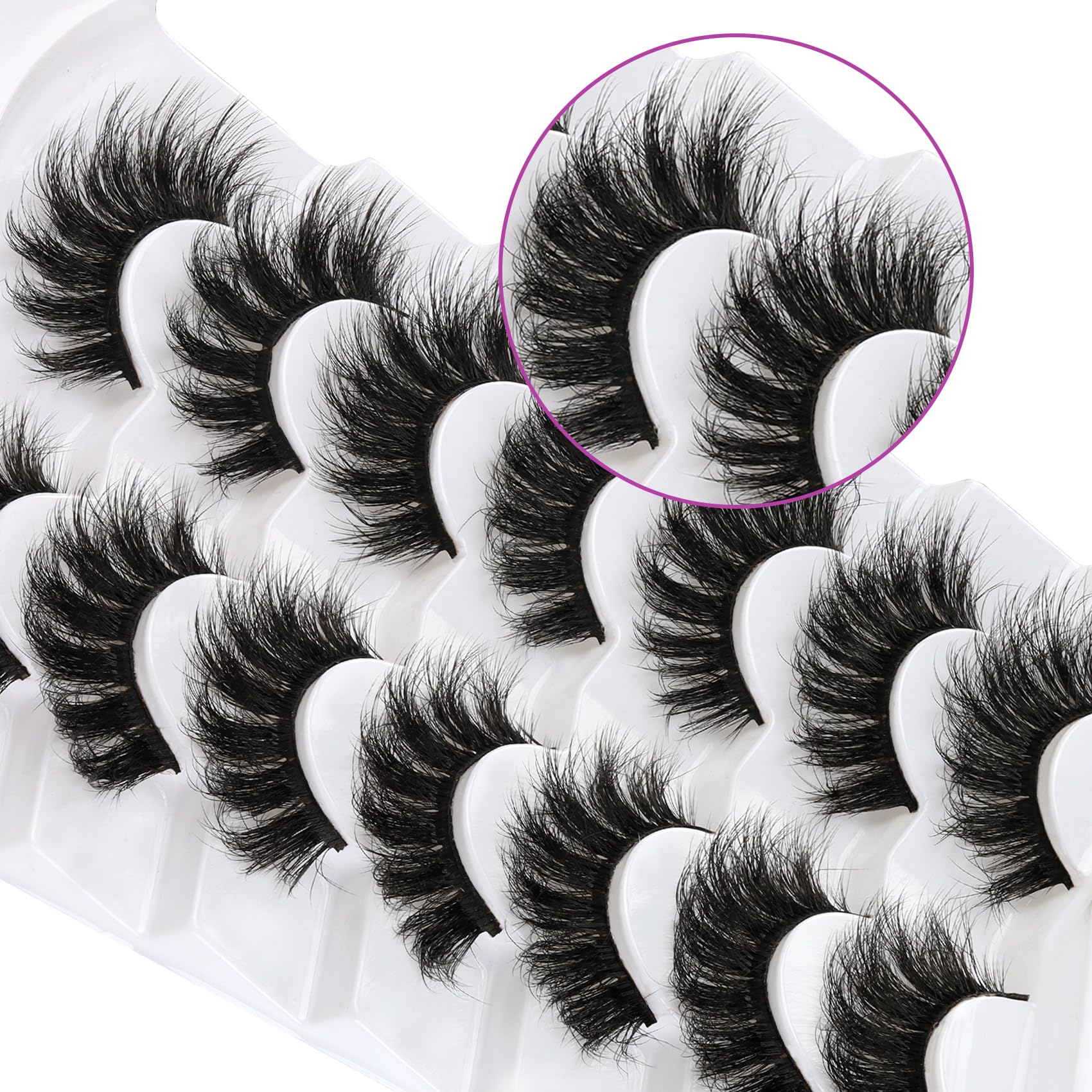 Losha cils 3D courbure parfaite pour un regard expressif et naturel