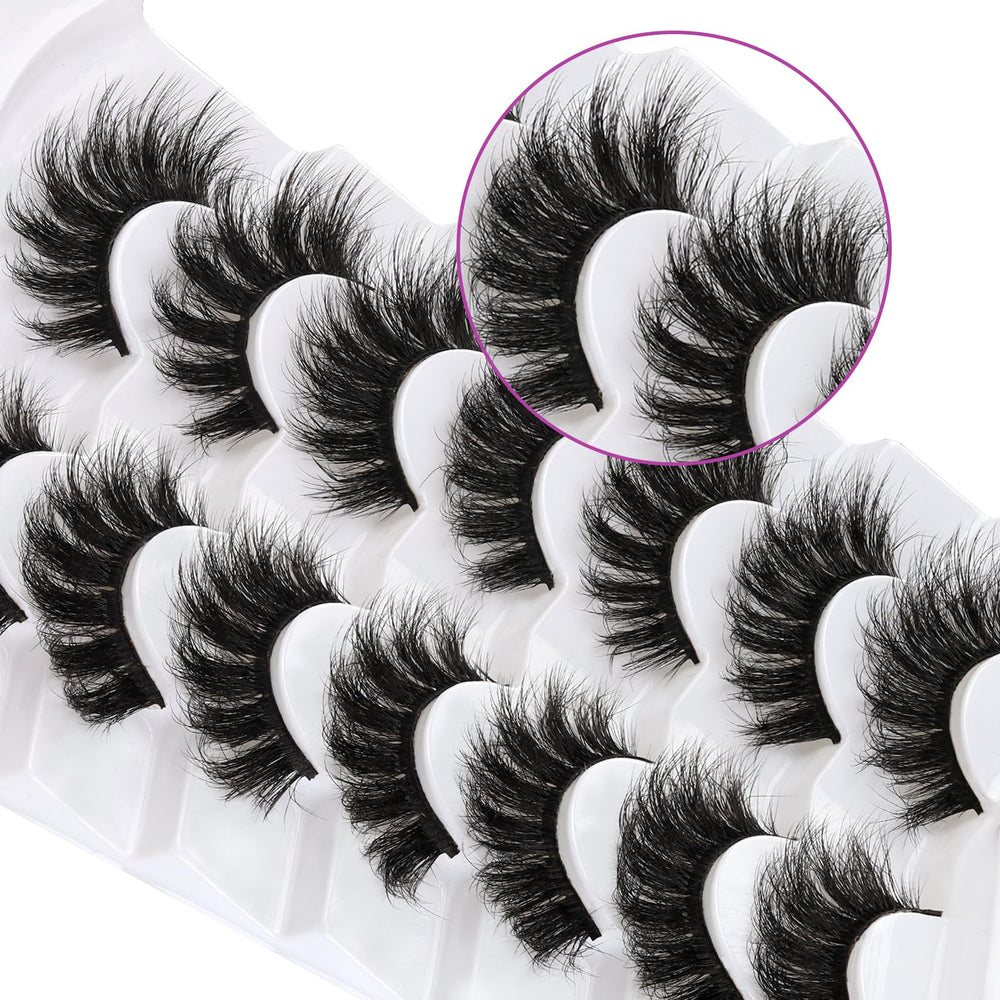 Losha cils 3D courbure parfaite pour un regard expressif et naturel