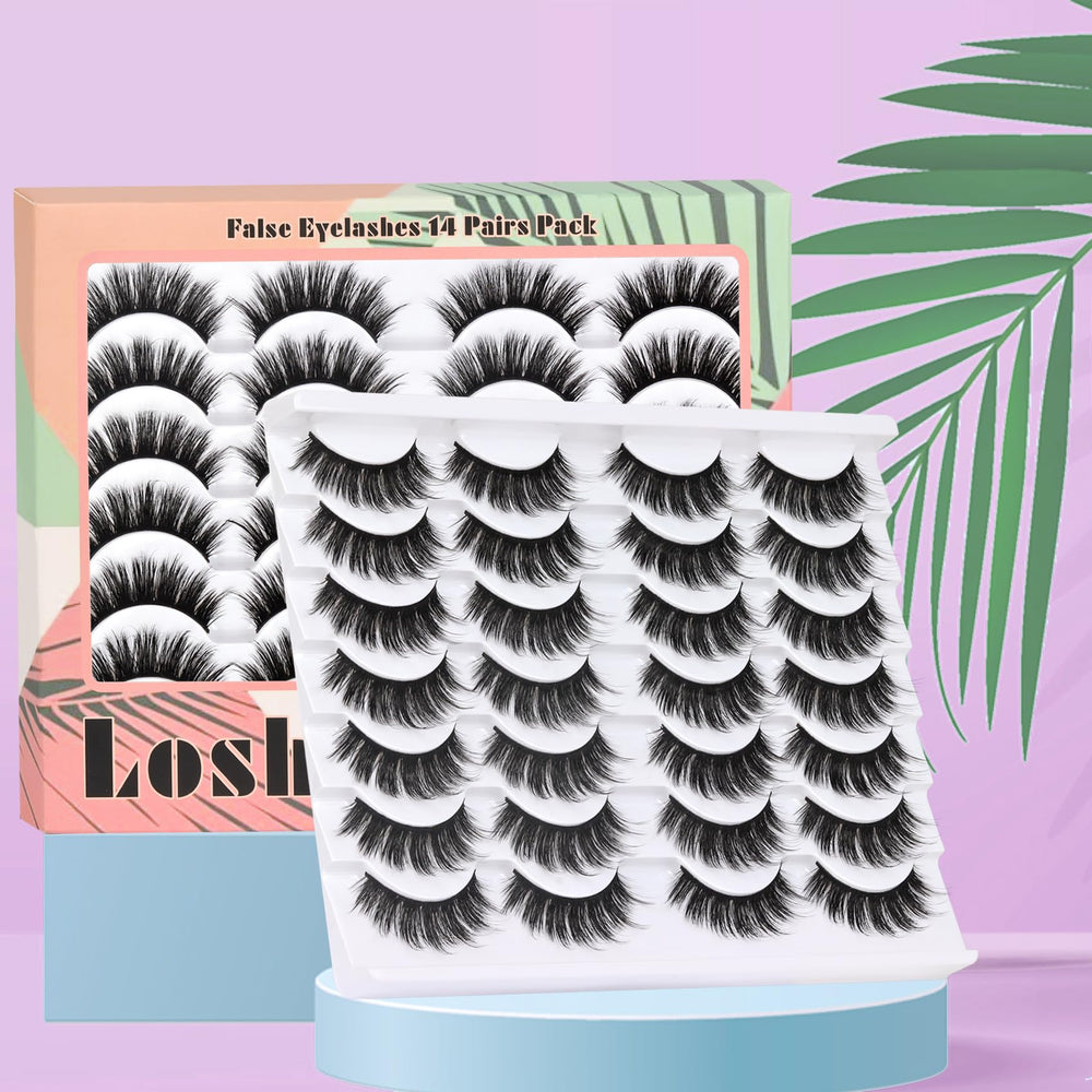 Vue d ensemble des cils Losha pour une mise en beauté rapide