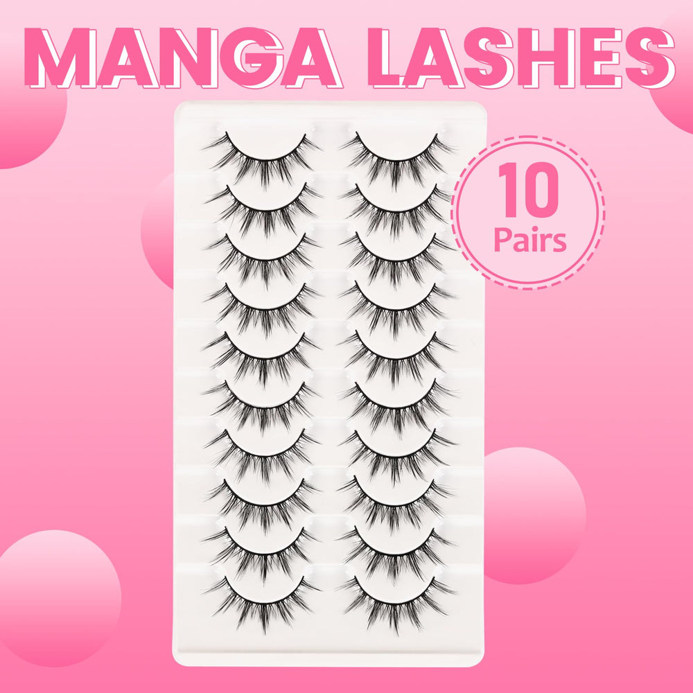 Losha cils manga pour utilisation quotidienne et naturelle