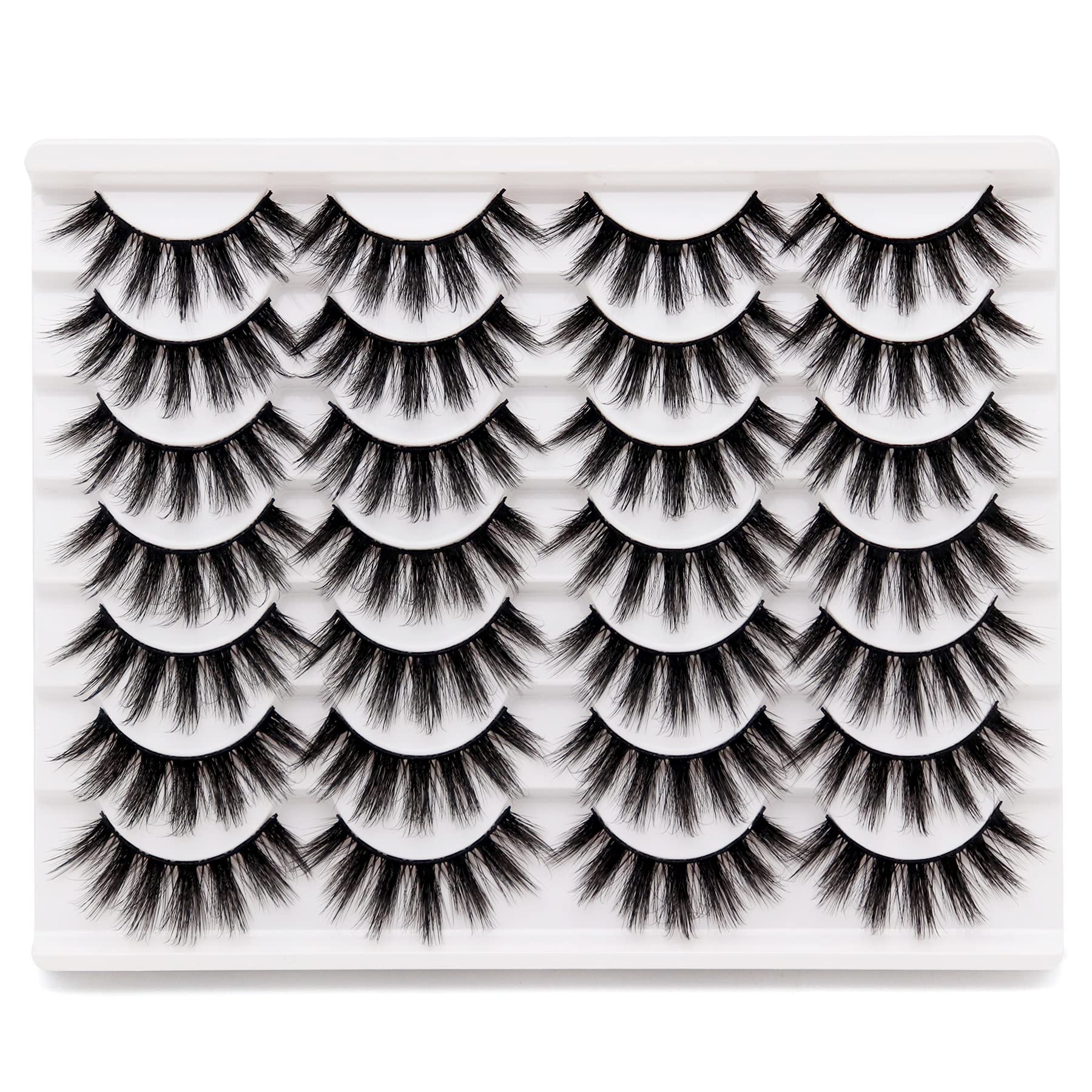 Losha cils-naturels 3D07, regard doux grâce à des fibres synthétiques de qualité