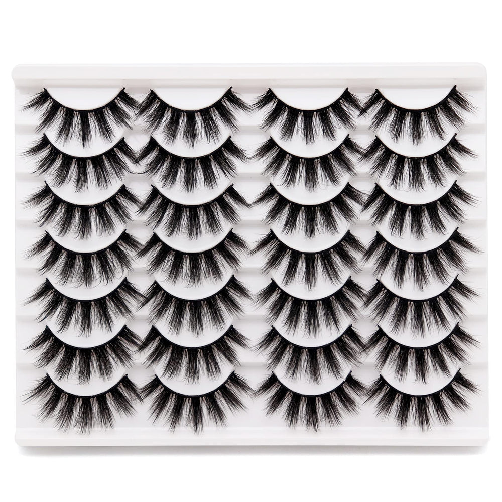 Losha cils-naturels 3D07, regard doux grâce à des fibres synthétiques de qualité