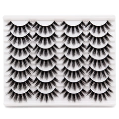 Losha cils-naturels 3D07, regard doux grâce à des fibres synthétiques de qualité
