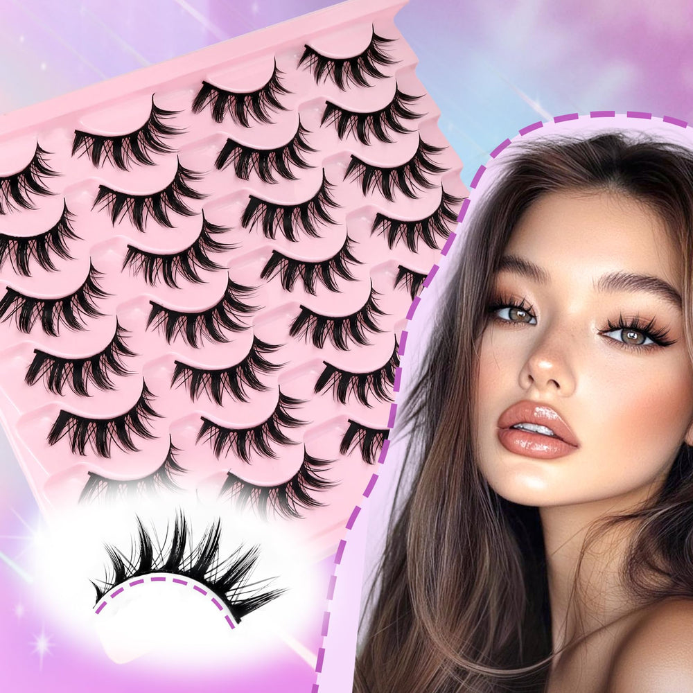 Losha cils réutilisables jusqu'à 7 fois pour un maquillage économique et durable.