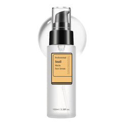 Loske Sérum Mucin Escargot – Bouteille élégante pour hydratation durable.