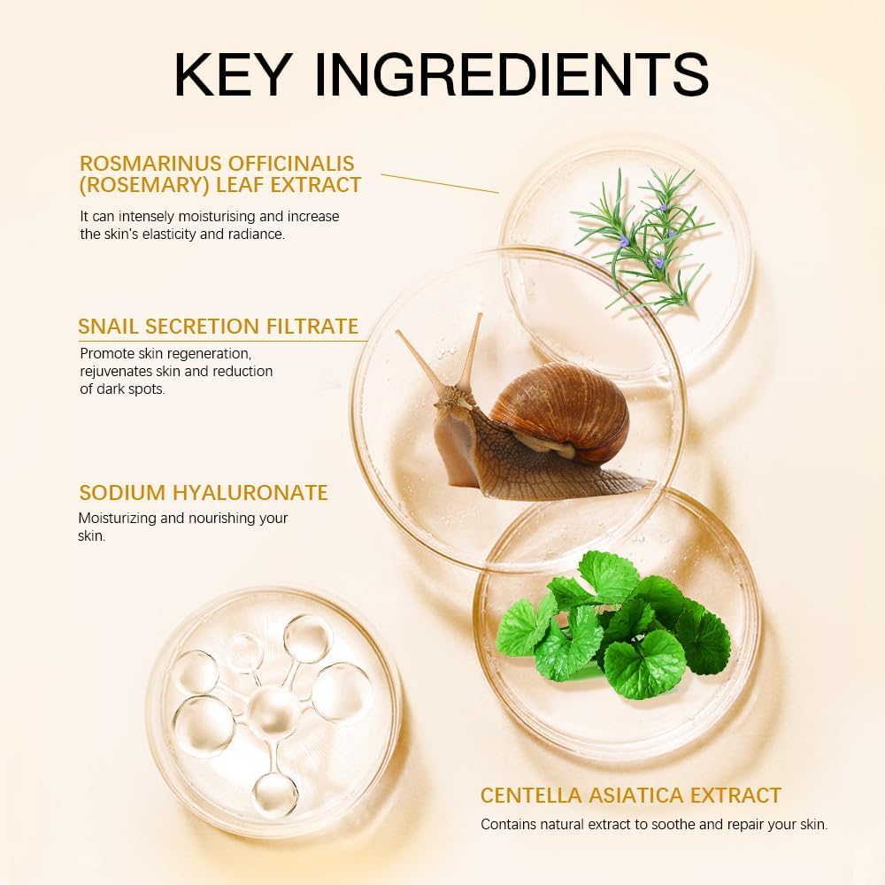 Loske Sérum Mucin Escargot – Texture soyeuse et absorption rapide.