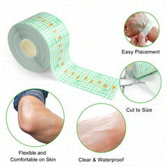 Film transparent LotFancy pour tatouage imperméable, adhérence fiable sous la douche