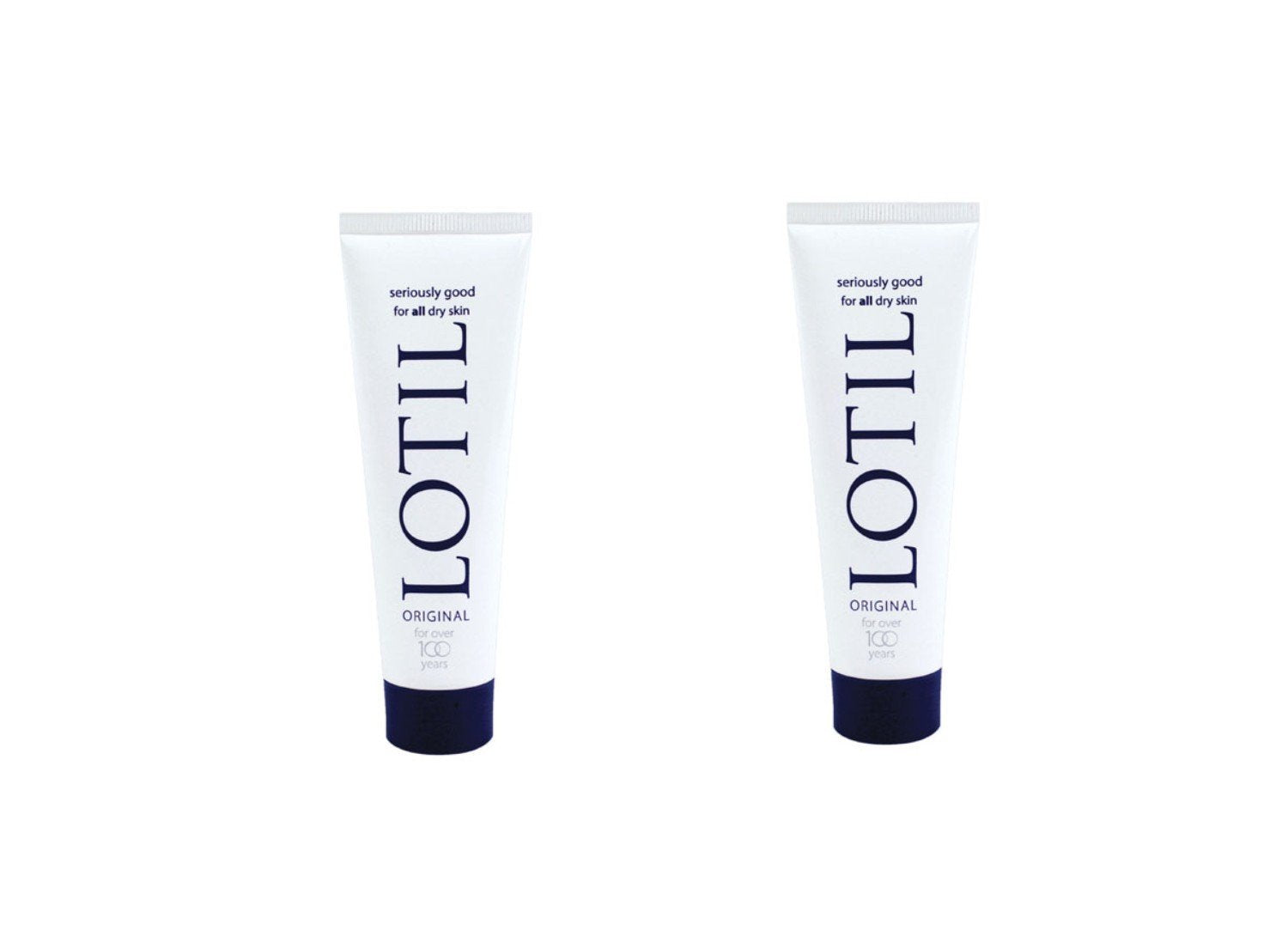 Crème Lotil 50 ml – deux pots pour hydratation douce.