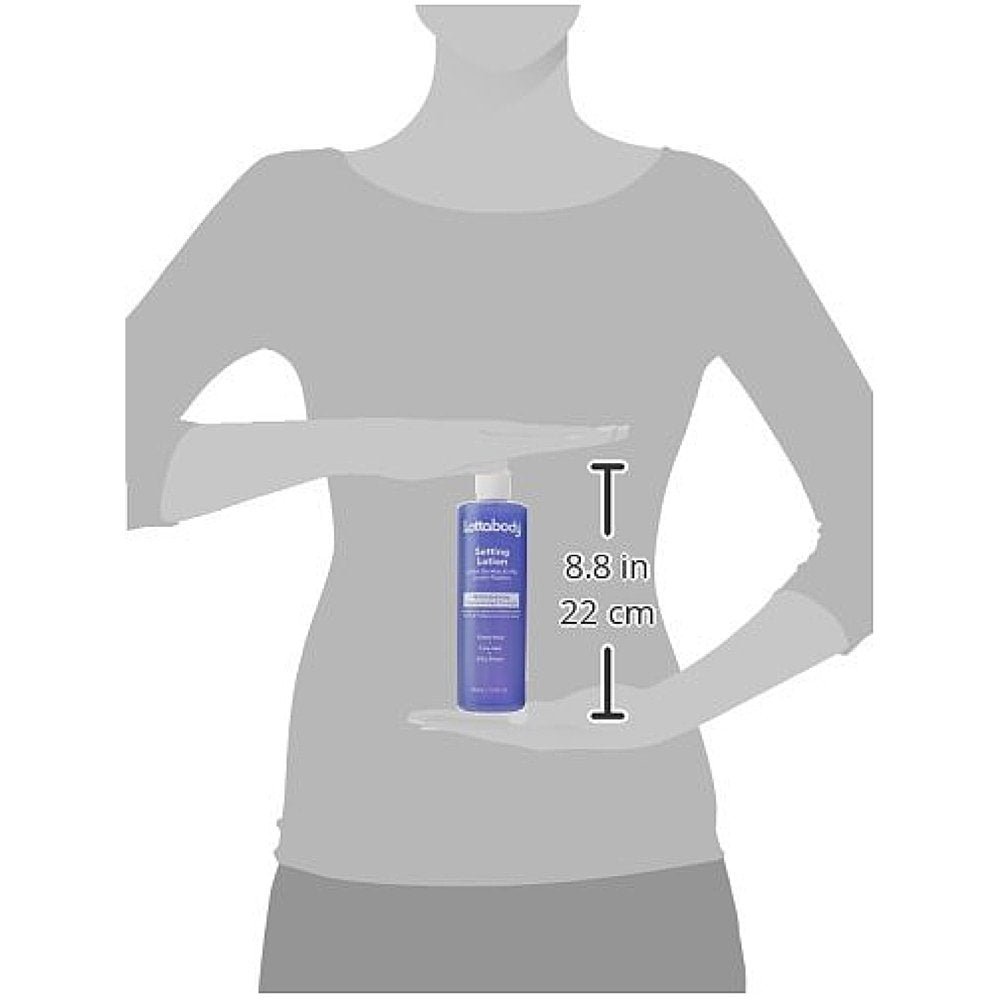 Lottabody Setting Lotion séchage rapide pour une coiffure nette et prête rapidement.