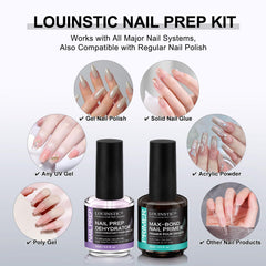 LOUINSTIC Adhésion Ultra - tenue renforcée pour ongles