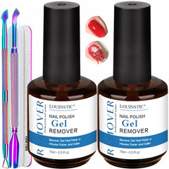 LOUINSTIC gel remover kit packaging, convenient at-home nail care