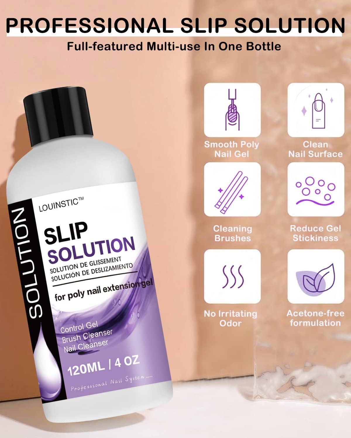 LOUINSTIC kit tout-en-un: pratique à domicile avec résultats professionnels possibles.