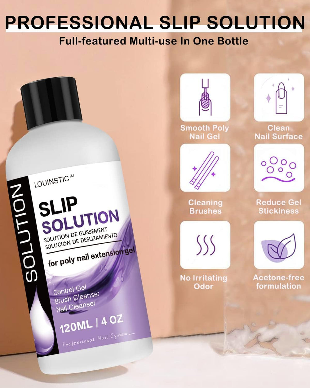 LOUINSTIC kit tout-en-un: pratique à domicile avec résultats professionnels possibles.