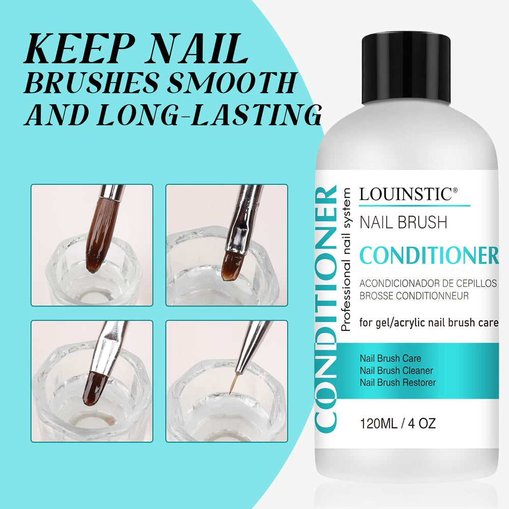LOUINSTIC bouteille-nettoyant-pinceaux-design-ongles en gros plan