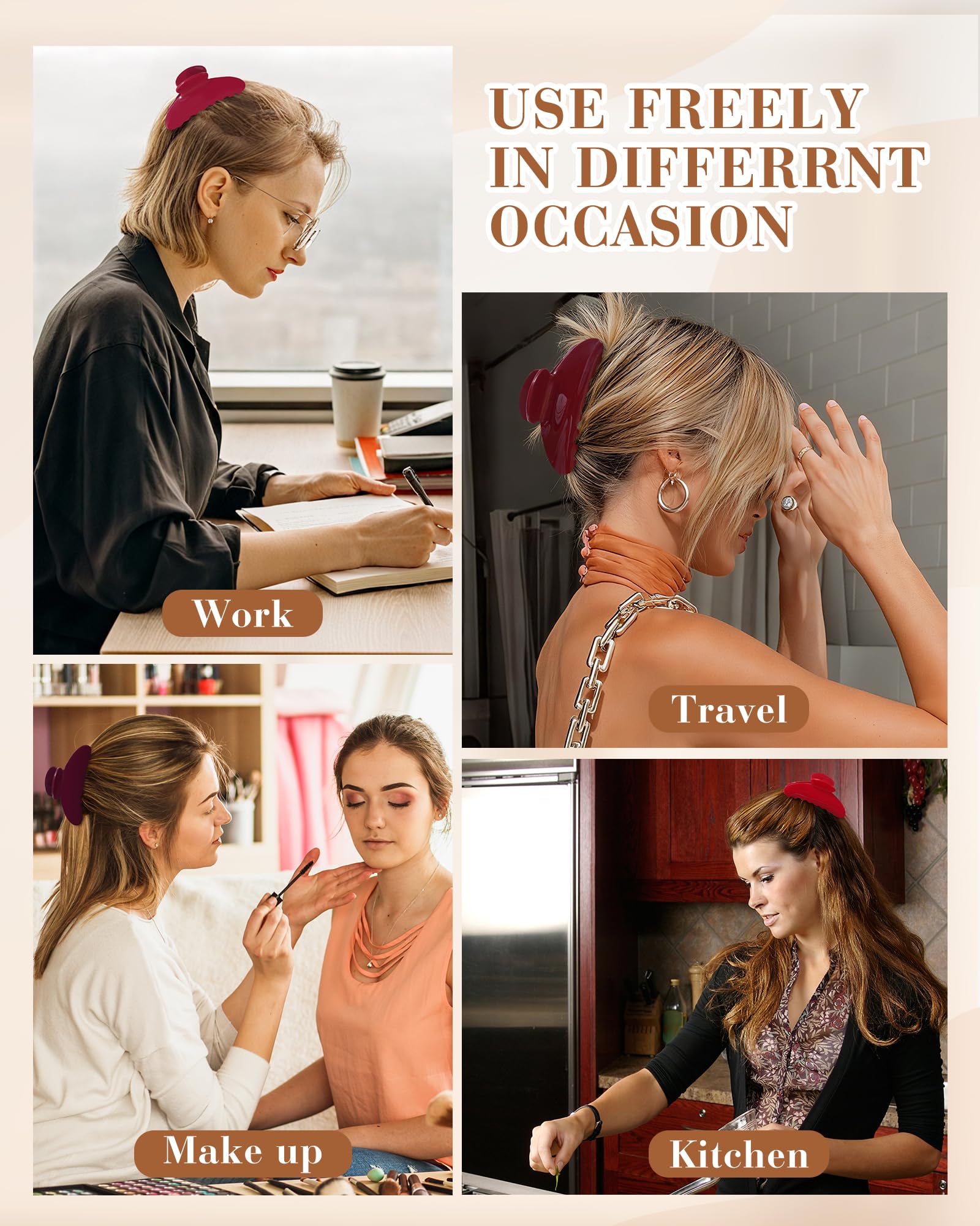Pinces Lourny cadeau idéal pour femme, design élégant et pratique.
