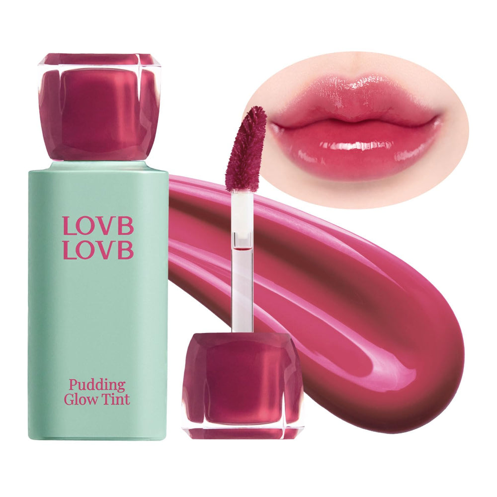 LOVB LOVB Pudding Glow Bouteille Rose : teinte durable et naturelle.