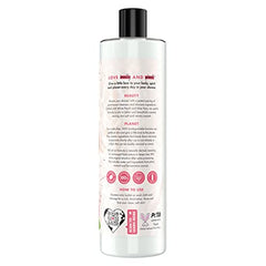 Love Beauty and Planet – arôme pêche et aloe vera pour une expérience rafraîchissante.