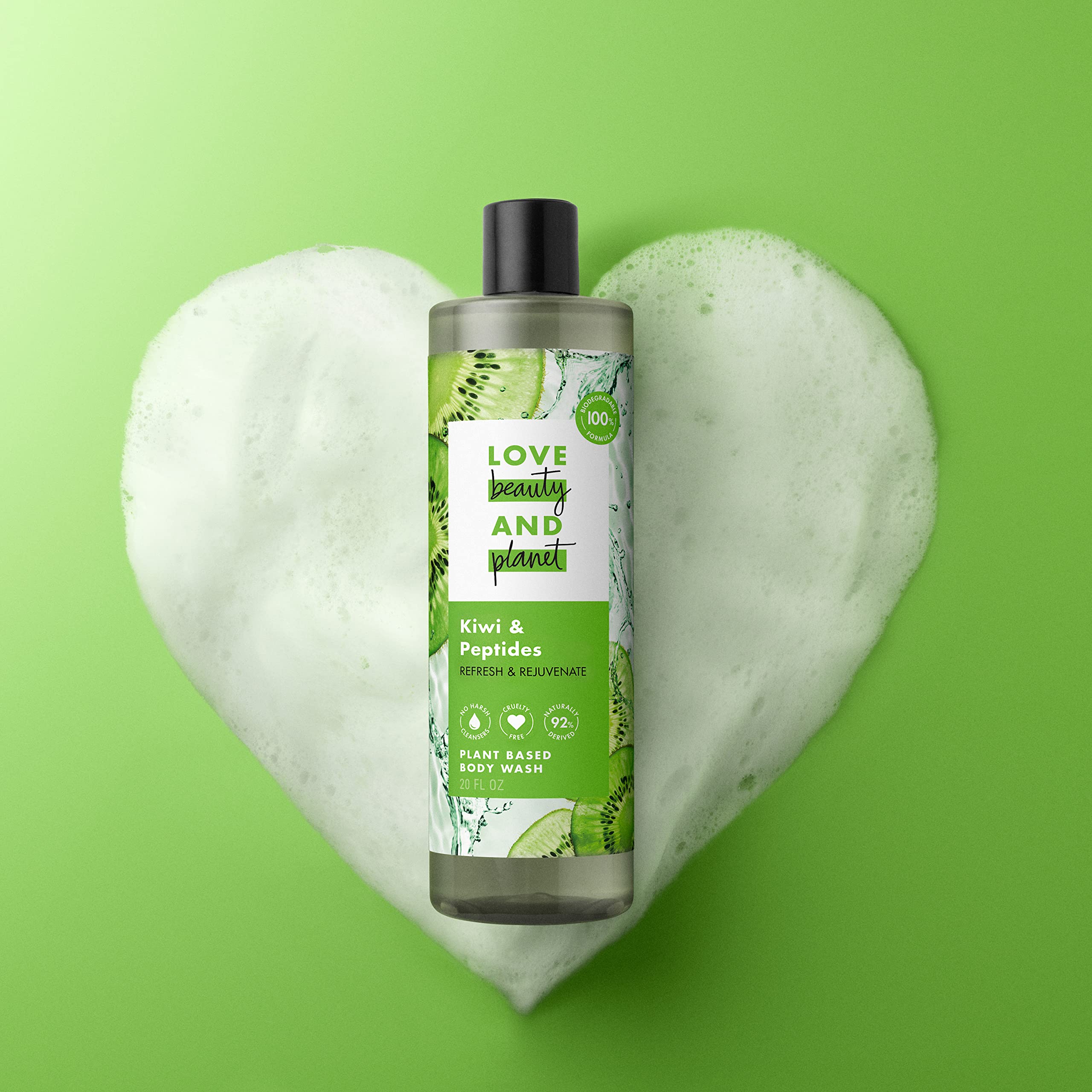 Love Beauty and Planet – sans parabènes et sans colorants pour douceur pure.