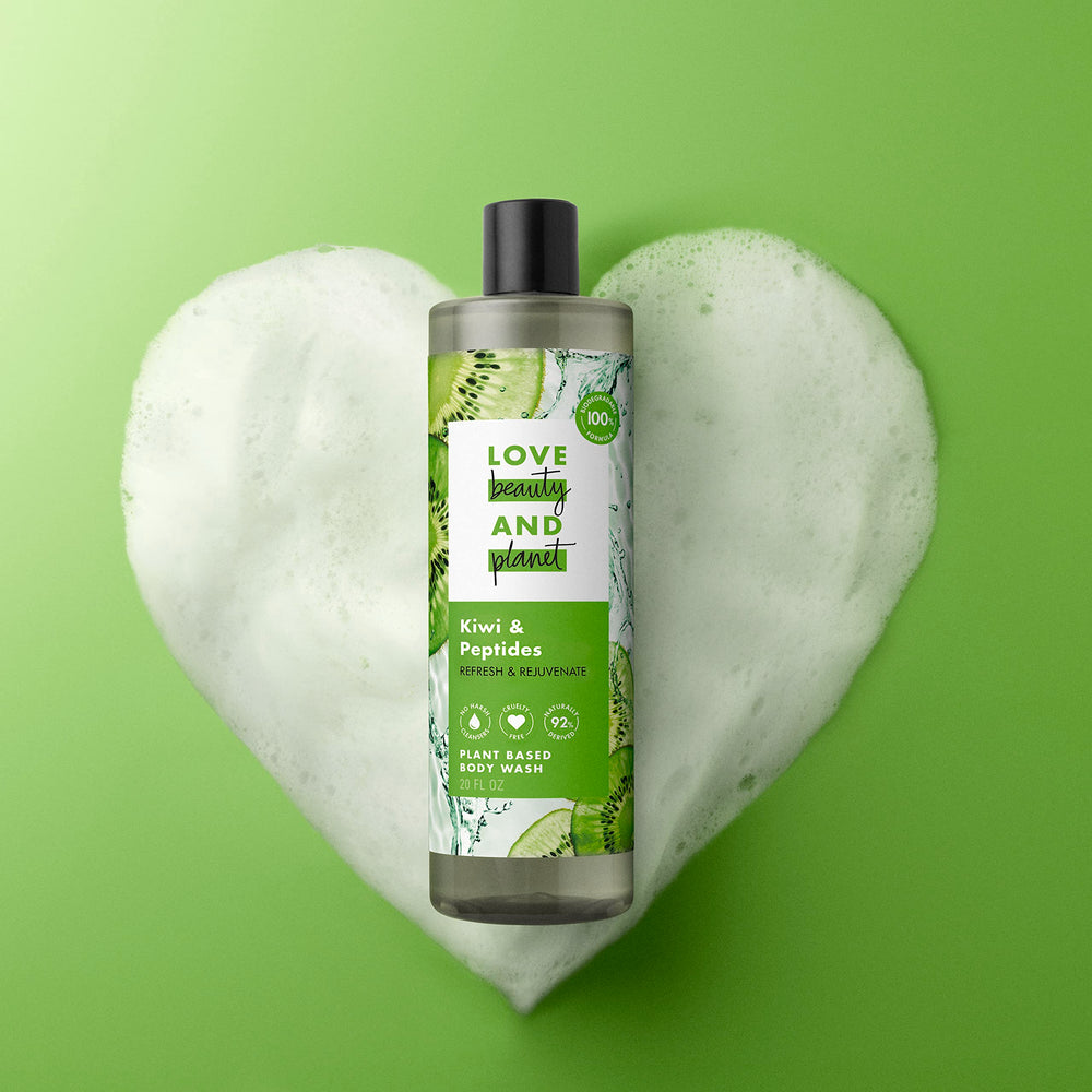Love Beauty and Planet – sans parabènes et sans colorants pour douceur pure.