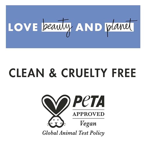Love Beauty and Planet emballage biodégradable, choix éthique pour la routine beauté.