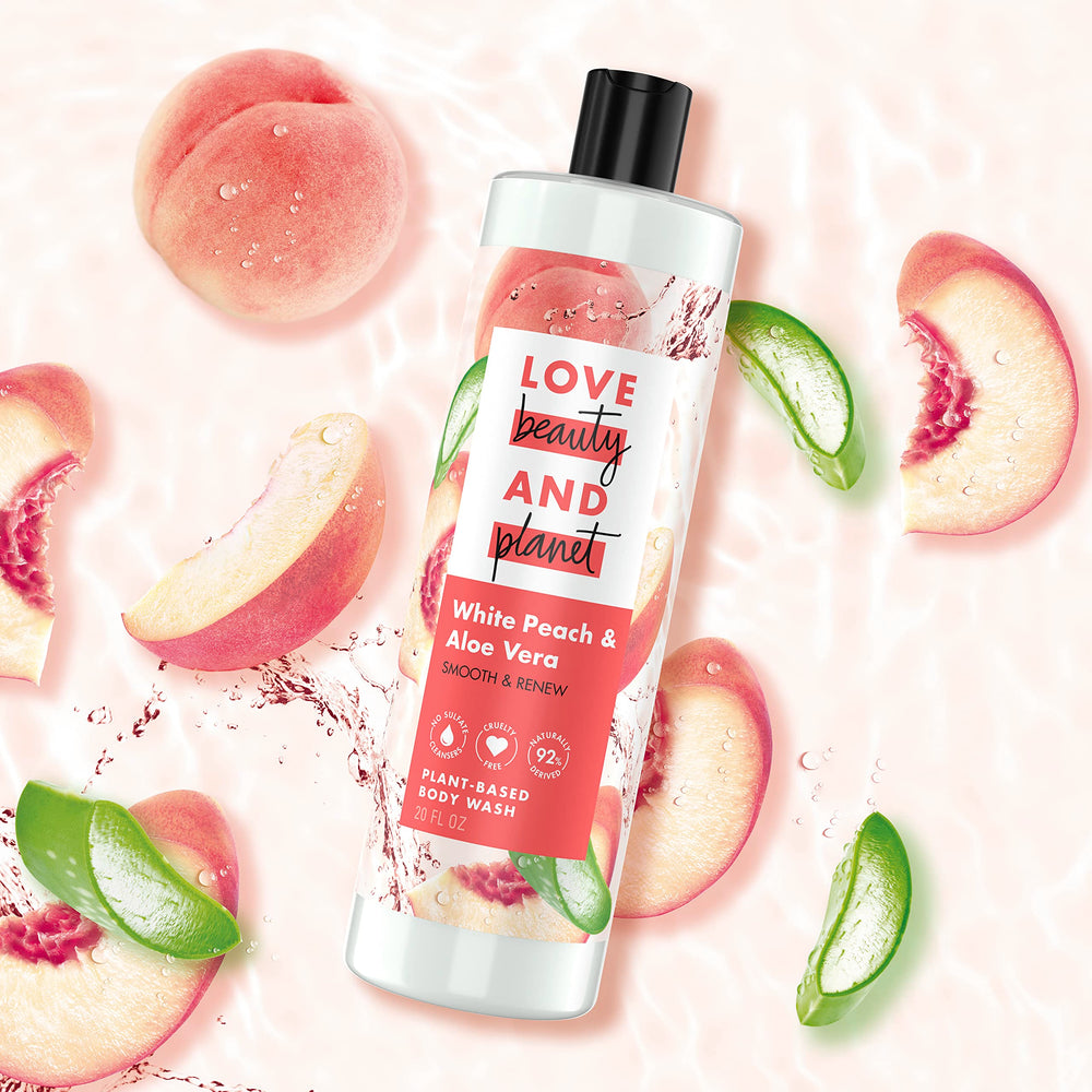 Love Beauty and Planet – flacon 100% recyclé et recyclable.