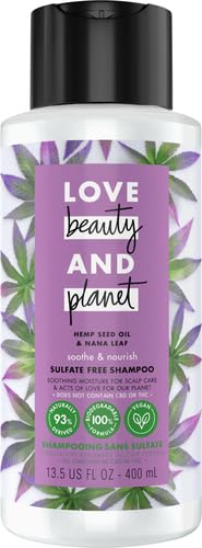 Love Beauty and Planet - texture légère sans sulfates et parfum Nana Leaf