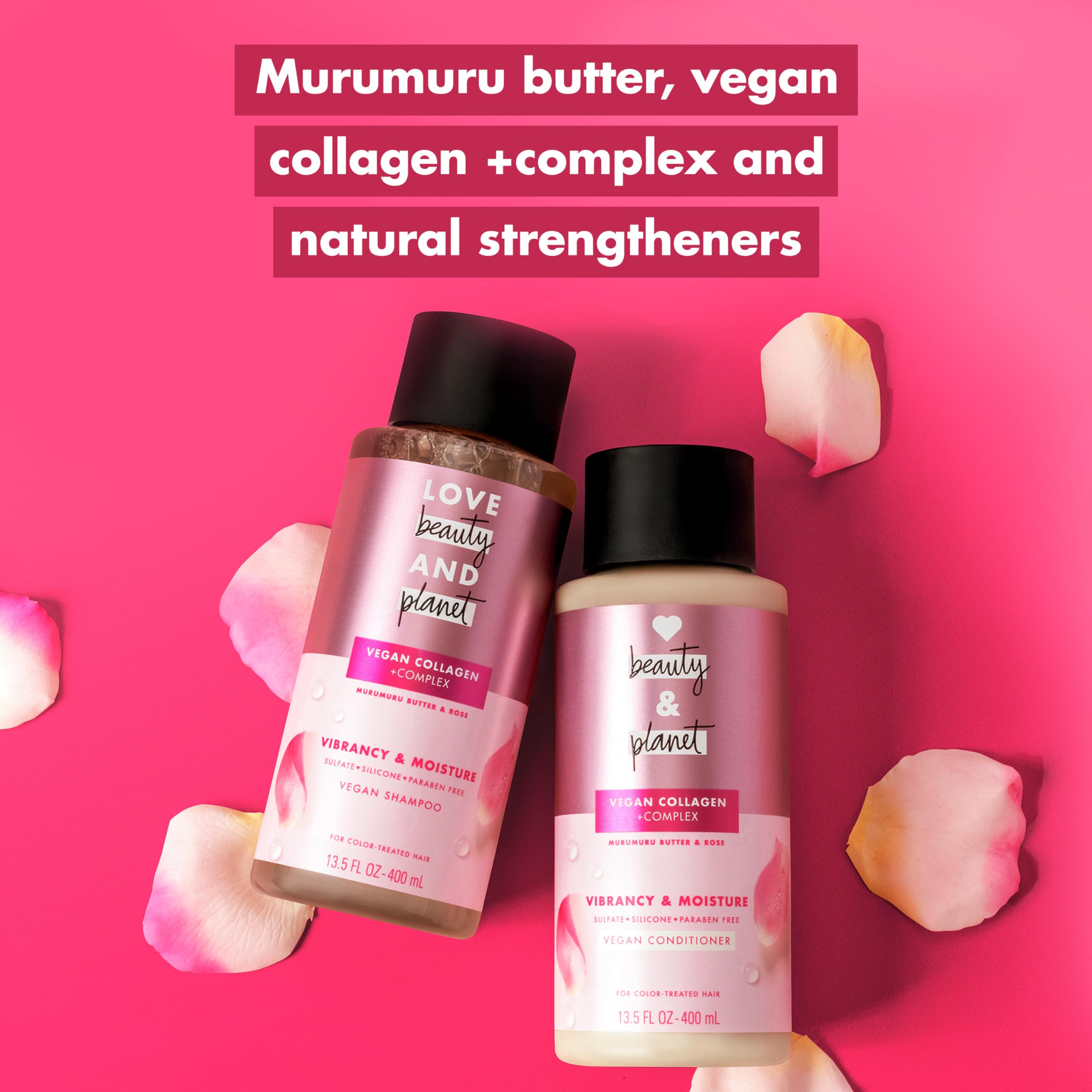 Love Beauty And Planet shampoo application massage: routine rapide pour cheveux colorés et soyeux