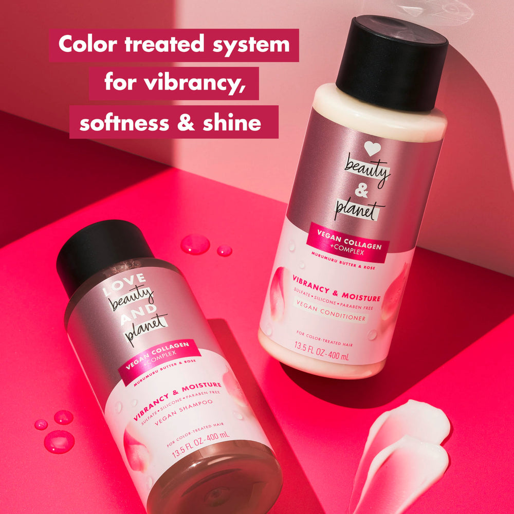 Love Beauty And Planet shampoo arôme rose-lily: fragrance délicate pour une impression fraîche