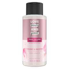 Love Beauty And Planet shampoo bouteille murumuru rose: soin vegan pour couleur éclatante et douceur