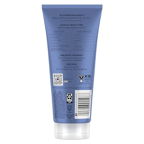 Love Beauty and Planet texture crème nourrissante cheveux, apporte douceur et souplesse.