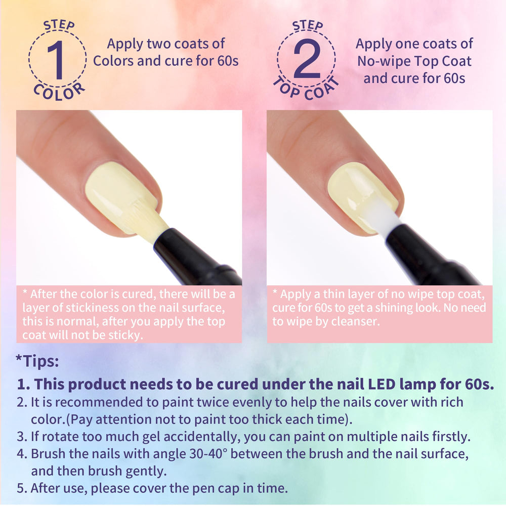 Love easy vernis gel longue tenue, brillance naturelle pour retouches quotidiennes