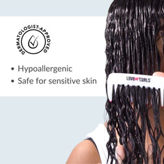 Love Ur Curls: beurre de karité et huile de moringa nourrissent les cheveux sans lourdeur.