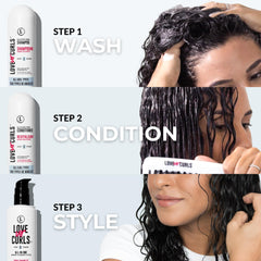Love Ur Curls Boucles définies et ondulations naturelles : texture douce sans frisottis.