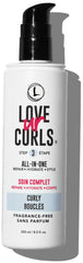 Love Ur Curls Crème coiffage sans parfum pour boucles définies.