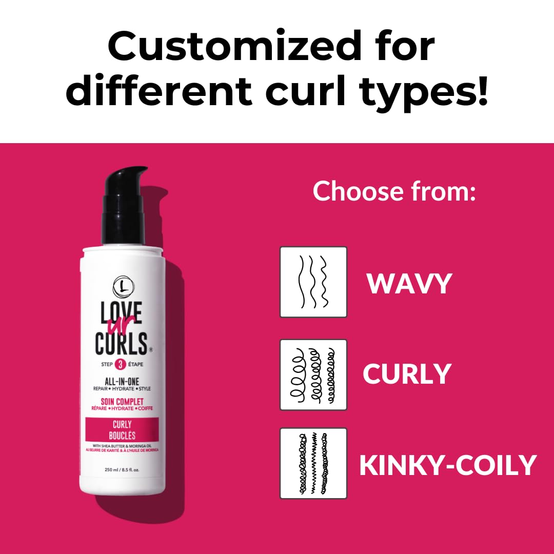 Love Ur Curls définition des boucles et brillance naturelle.