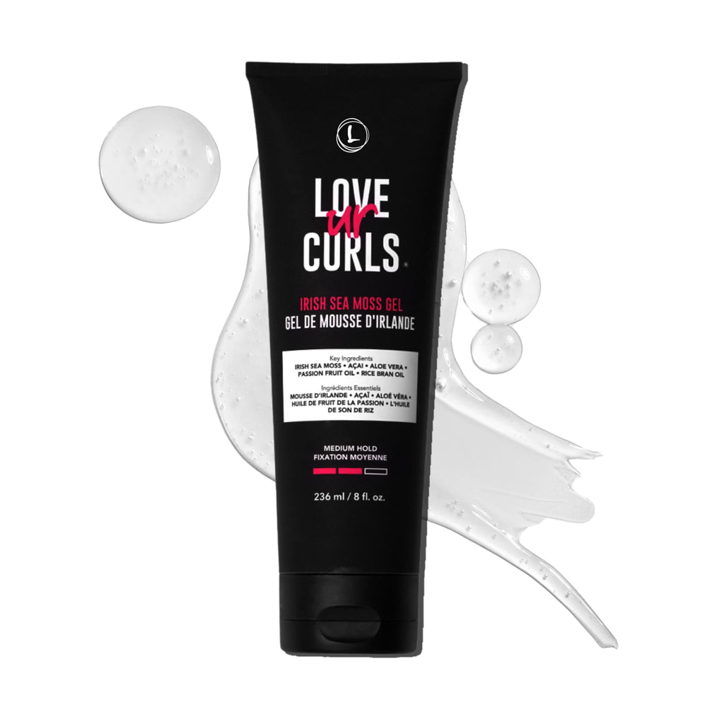 Love Ur Curls Gel à algues irlandaises pour boucles bien définies