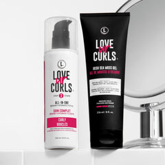 Love Ur Curls gel algue irlandaise – pot, hydratation légère et définition des boucles