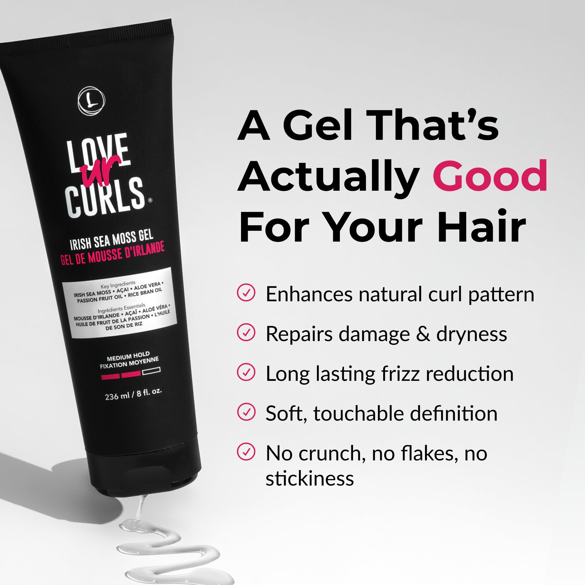 Bouteille Love Ur Curls de 236 ml prête à l’emploi