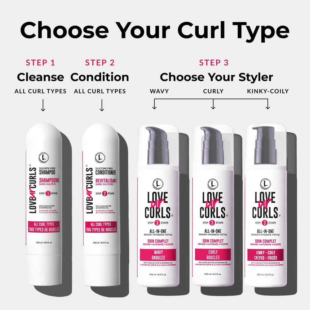 Love Ur Curls Ingrédients végan et sans cruauté.