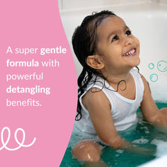 Love Ur Curls Kids sunflower seed oil smooths hair for silky curls.