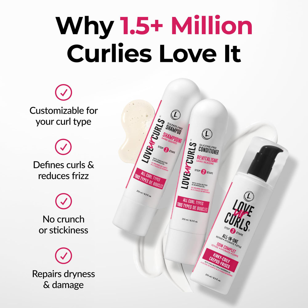 Love Ur Curls Sans gluten pour peaux sensibles.
