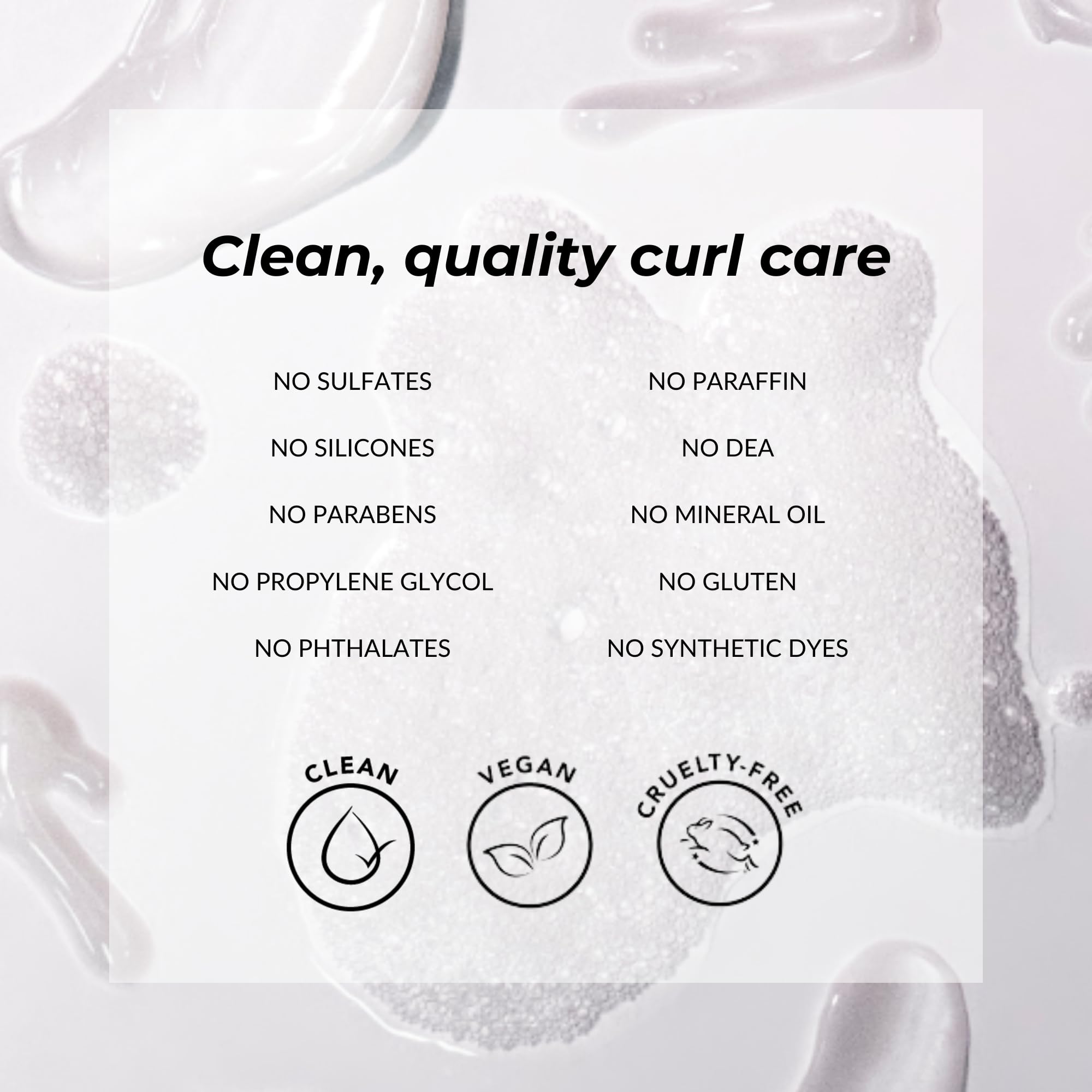 Boucles plus brillantes grâce au soin sans rinçage Split End Mender.