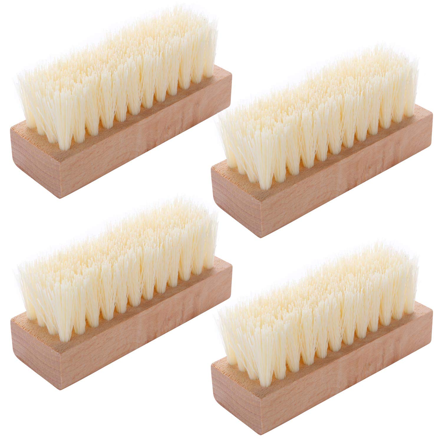 LoveBB brosse à ongles en bois, premier plan, nettoyage précis et doux des ongles.