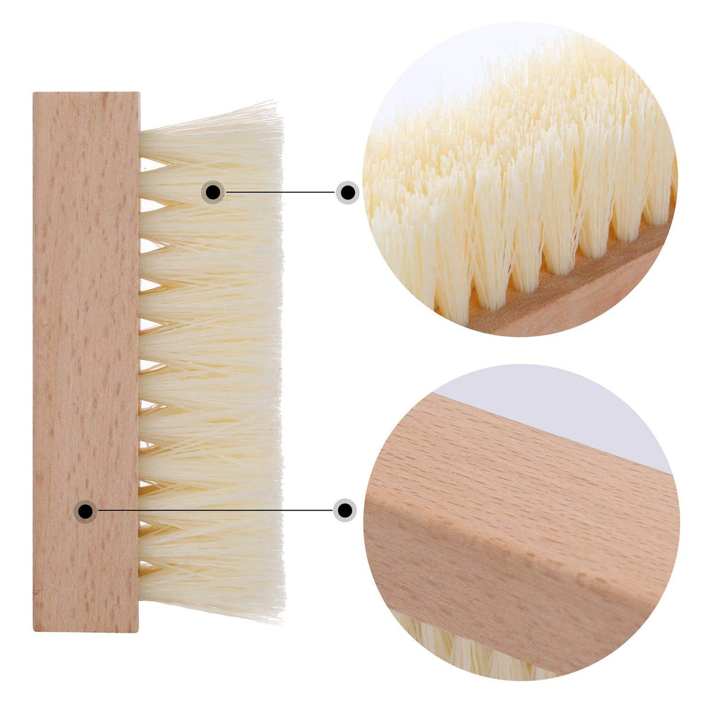 LoveBB brosse en bois, usage quotidien dans la salle de bain, nettoyage efficace des mains.