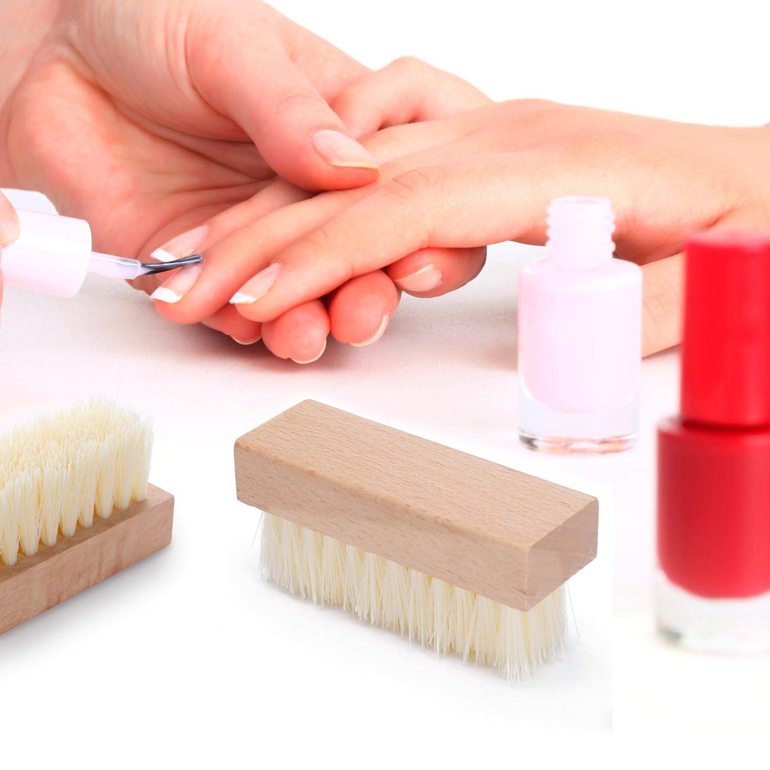 LoveBB brosse en bois, rangement compact, facile à transporter.