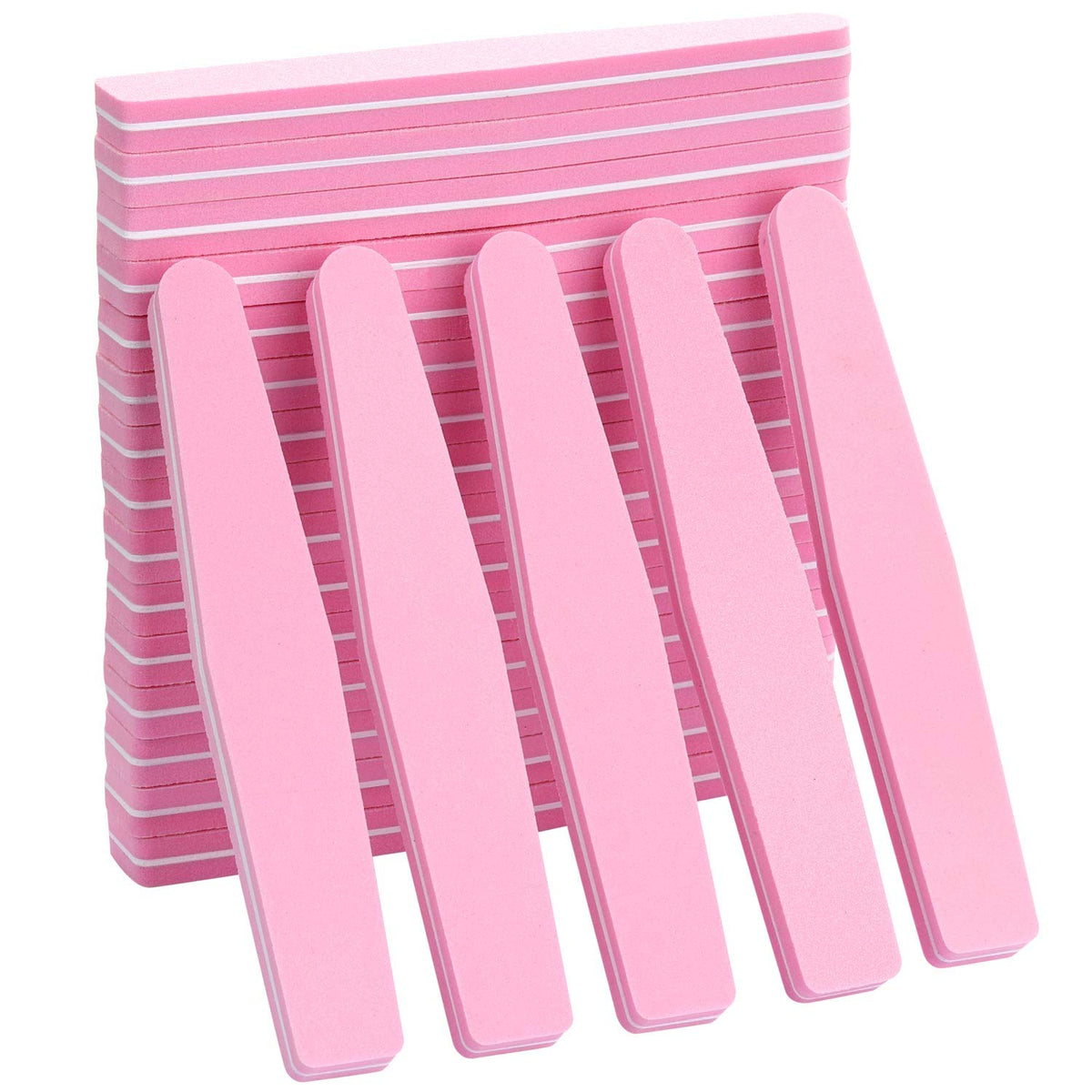 LoveBB buffer ongles double-face rose pour finition précise.