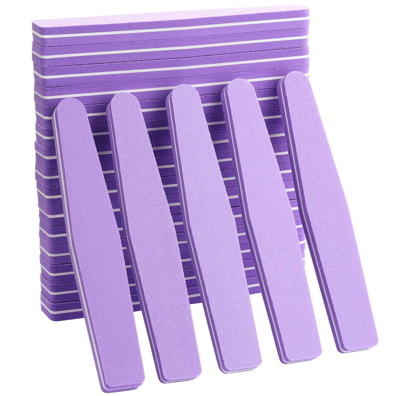 LoveBB buffer-ongles double-face violet prêt pour le polissage