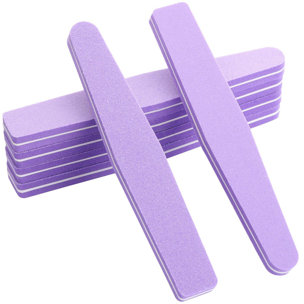 LoveBB buffer ongles grain fin violet pour éliminer traces et graisse