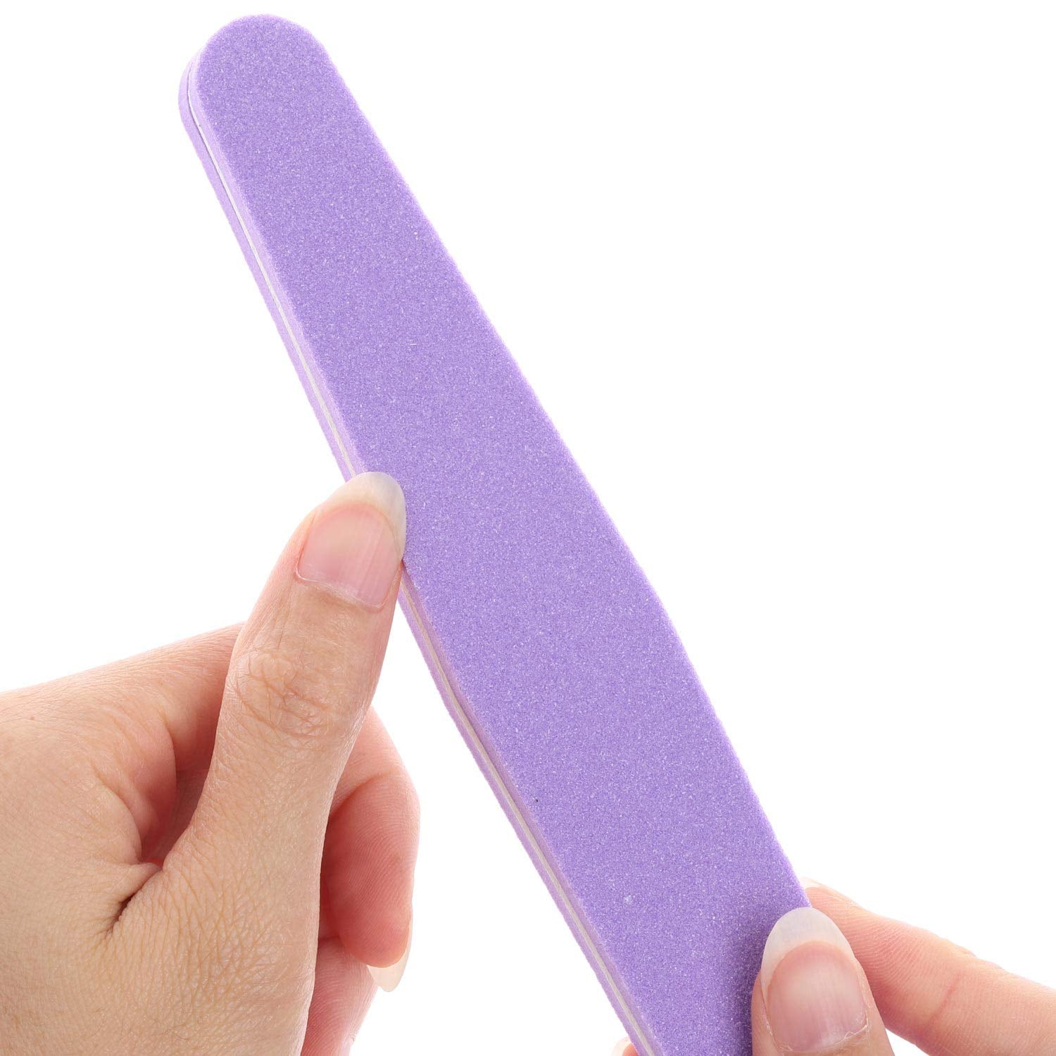 LoveBB buffer ongles 7x28x12mm violet taille pratique