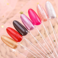 LoveBB échantillons vernis ovales pour visualiser l’effet sur les ongles.